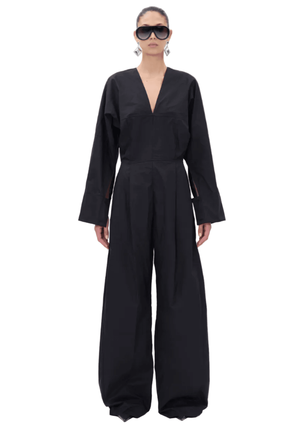 The Latest // Drew Jumpsuit / Black Womens The Latest 