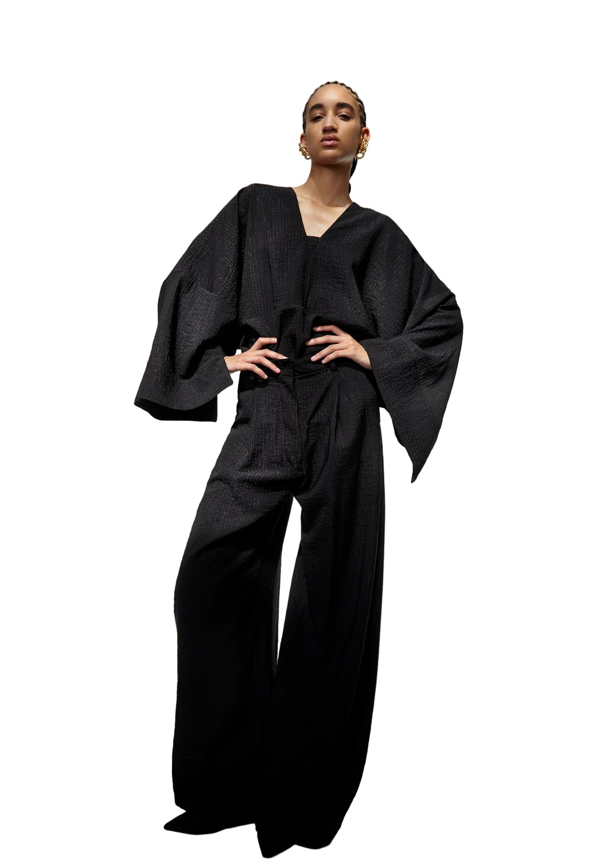 The Latest // Drew Jumpsuit / Black Womens The Latest 