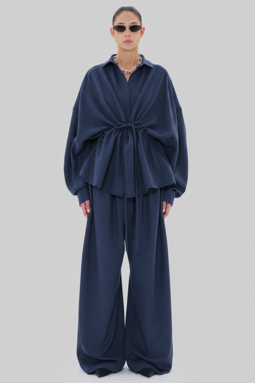 The Latest // E Dalida Blouse / Night Blue Womens The Latest 