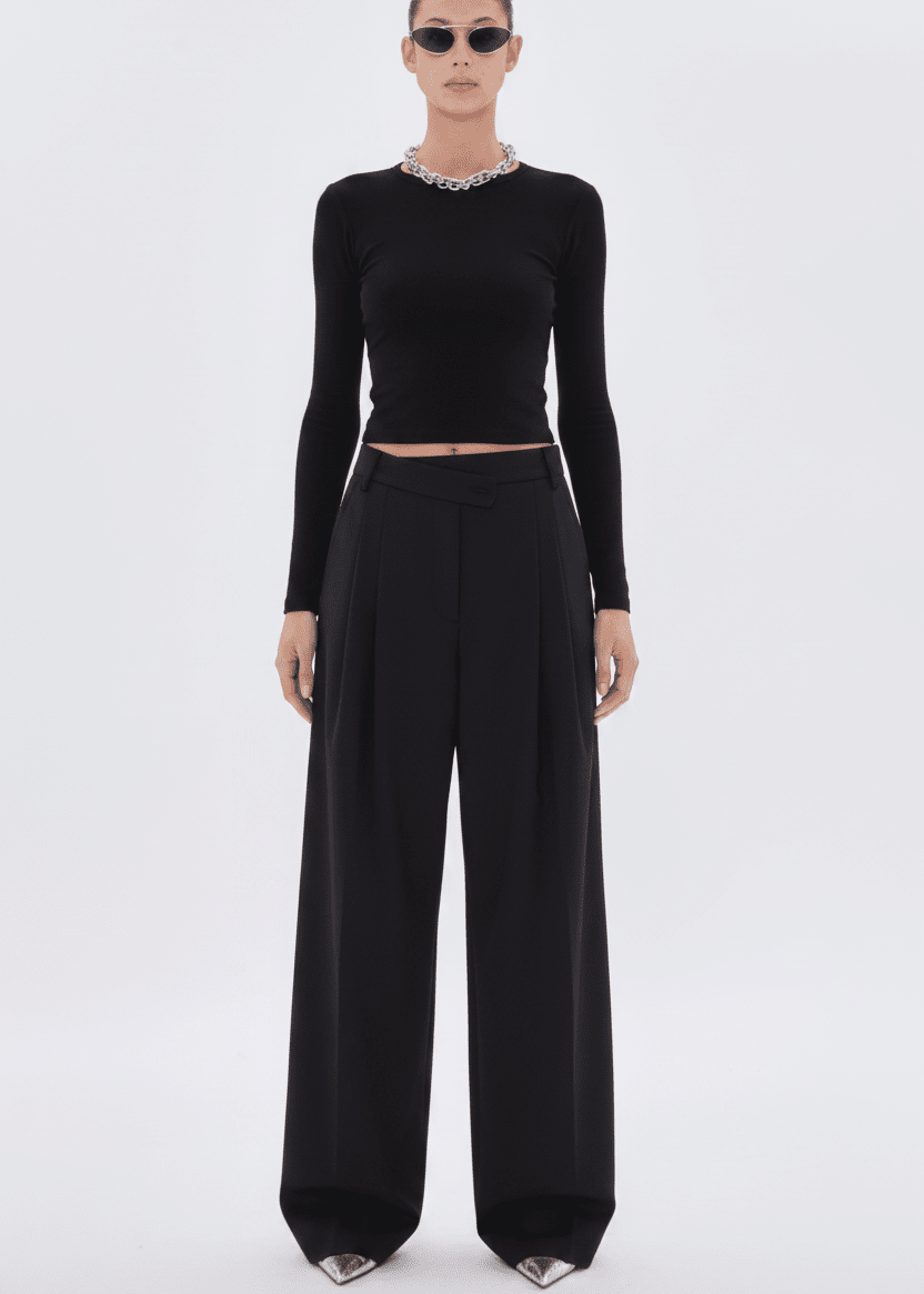 The Latest // Ester Pant / Black Womens The Latest 