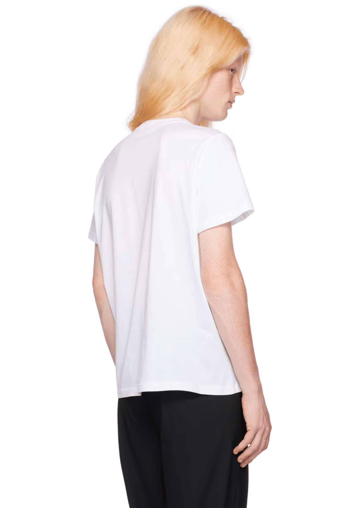Thin Jersey Relaxed O-neck T-shirt / Bright White Womens GANNI 