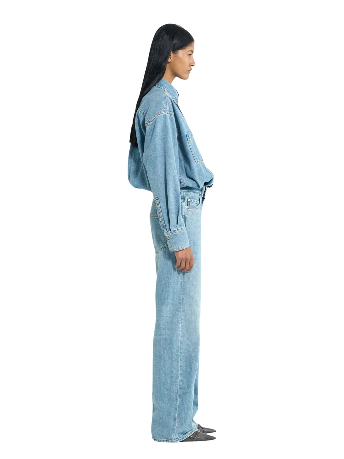 Tilda Jumpsuit / Blue Aqua Womens Haikure 