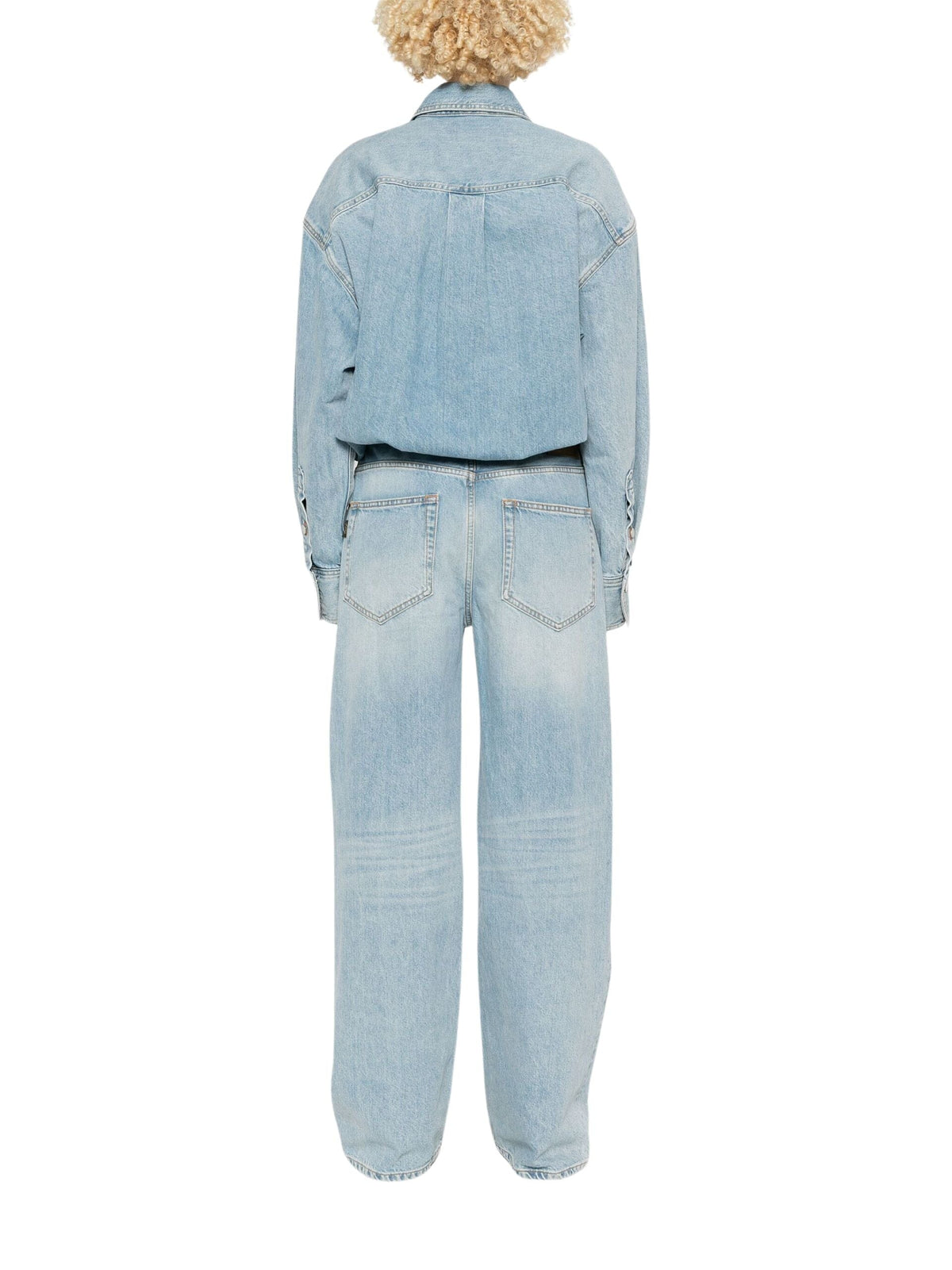 Tilda Jumpsuit / Blue Aqua Womens Haikure 