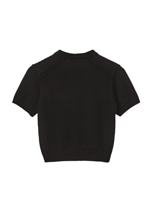 Tomorrow Knit Tee / Black Womens The Garment 