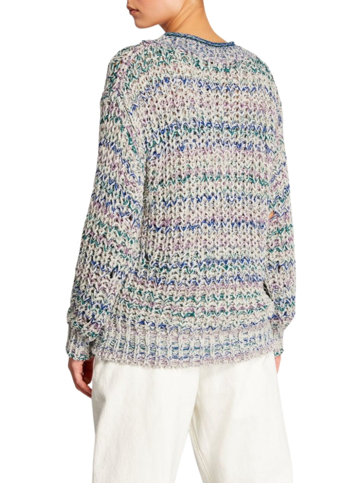 Allen Pullover / Electric Blue &amp; Ecru Womens Isabel Marant 