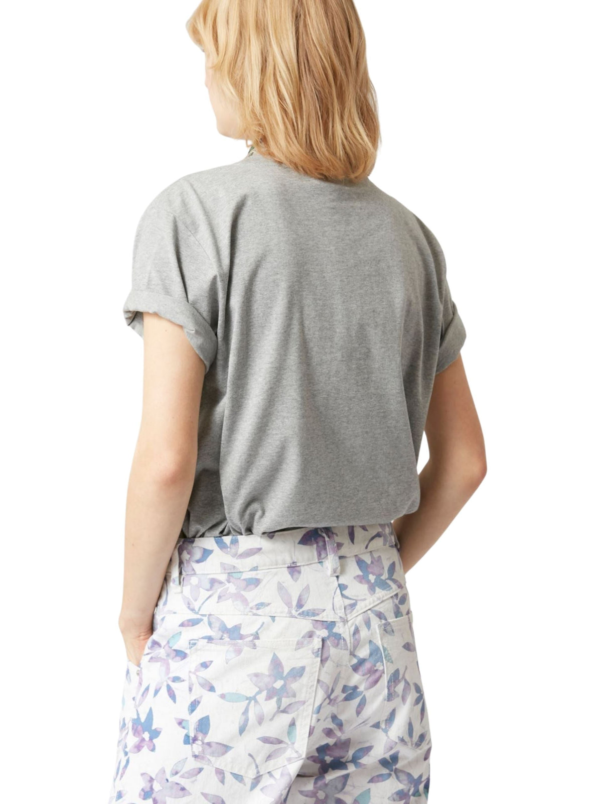 Annaxou T-Shirt / Grey Womens Isabel Marant 