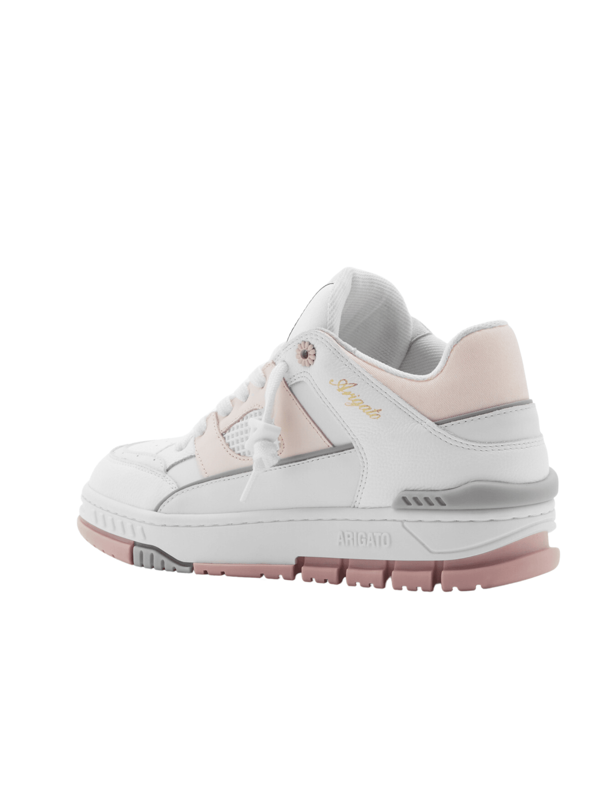 Area Lo Sneaker / White &amp; Light Pink Womens Axel Arigato 