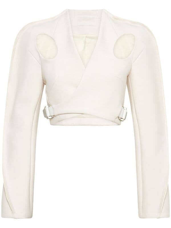 Armour Jacket / Ivory Womens Dion Lee 