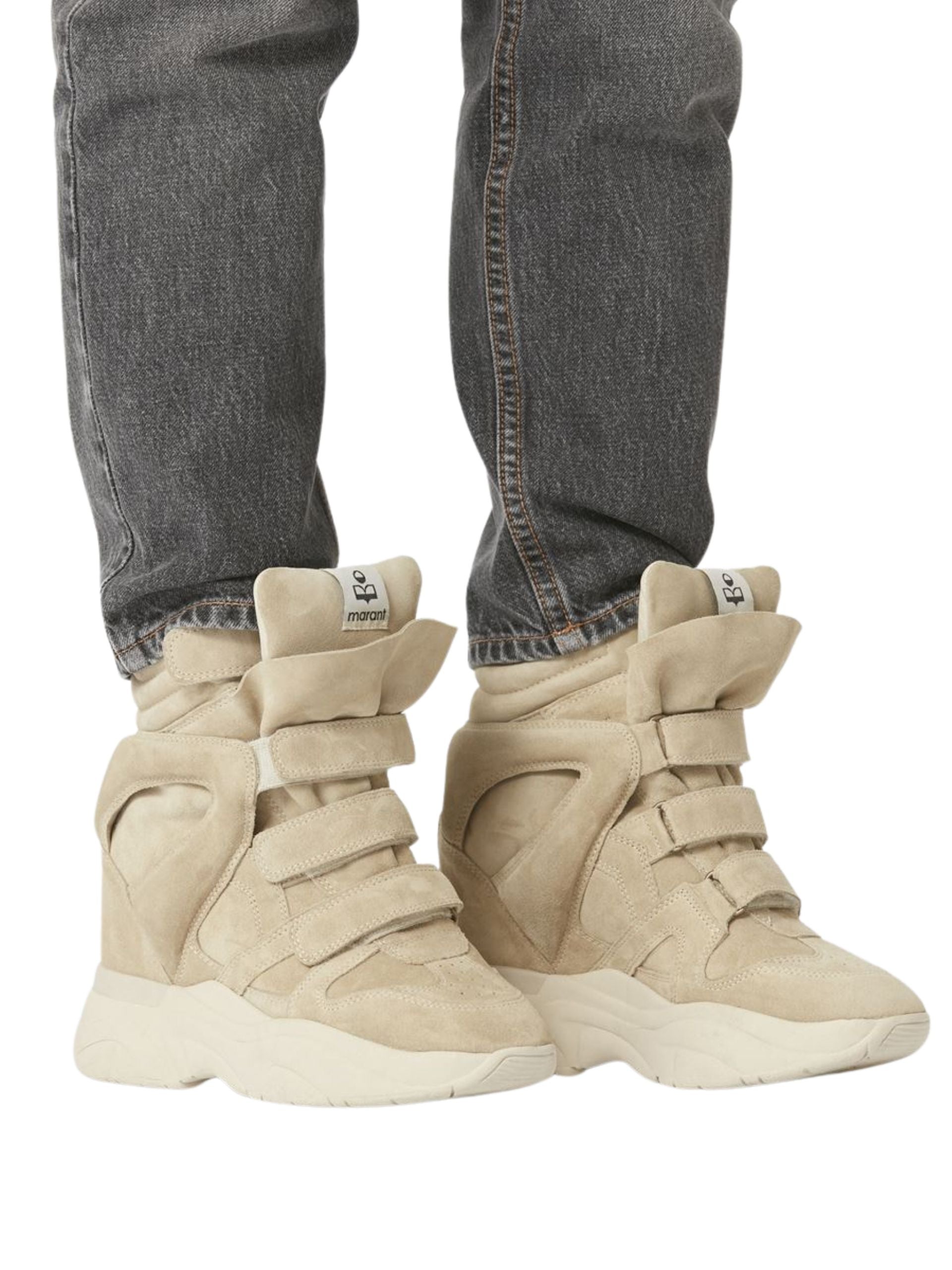 charme top punch ISABEL MARANT Balskee Sneakers / Beige - Seletti Concept Store