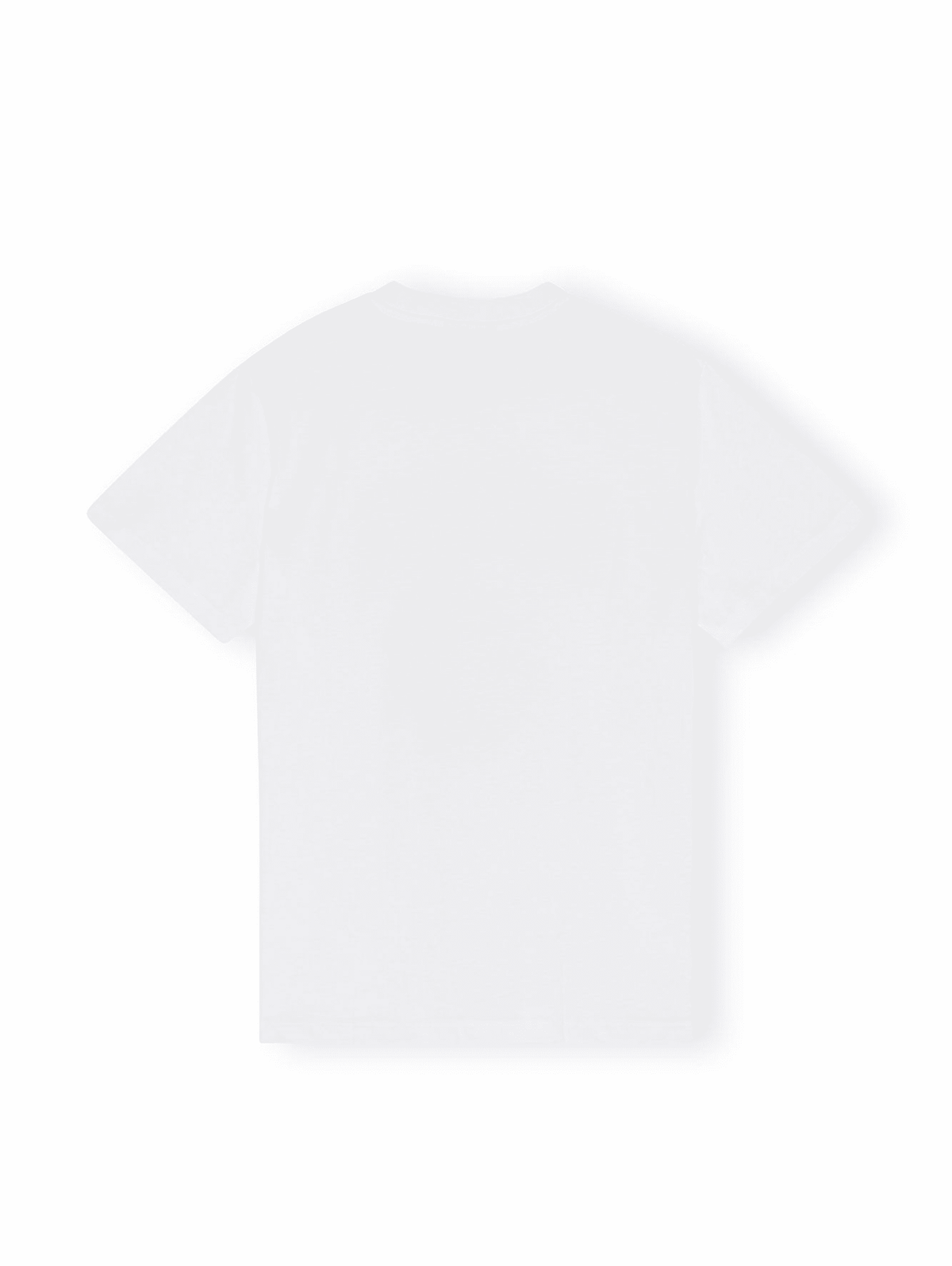 Basic Jersey Peach Relaxed T-shirt / Bright White Womens GANNI 