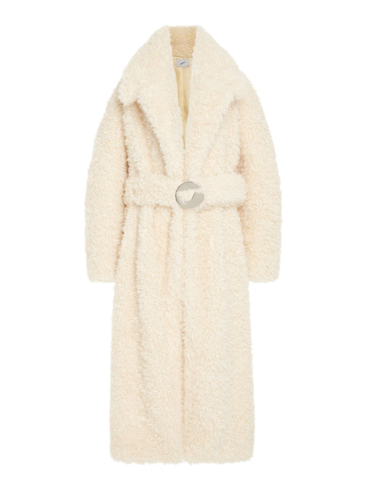 Belted Maxi Coat / Off White Womens Coperni 