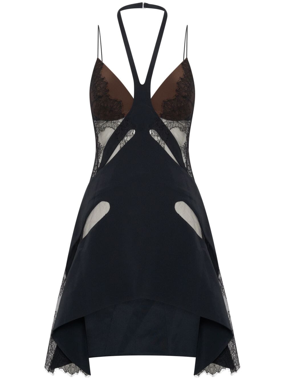 Butterfly Collage Dress / Black Womens Dion Lee 