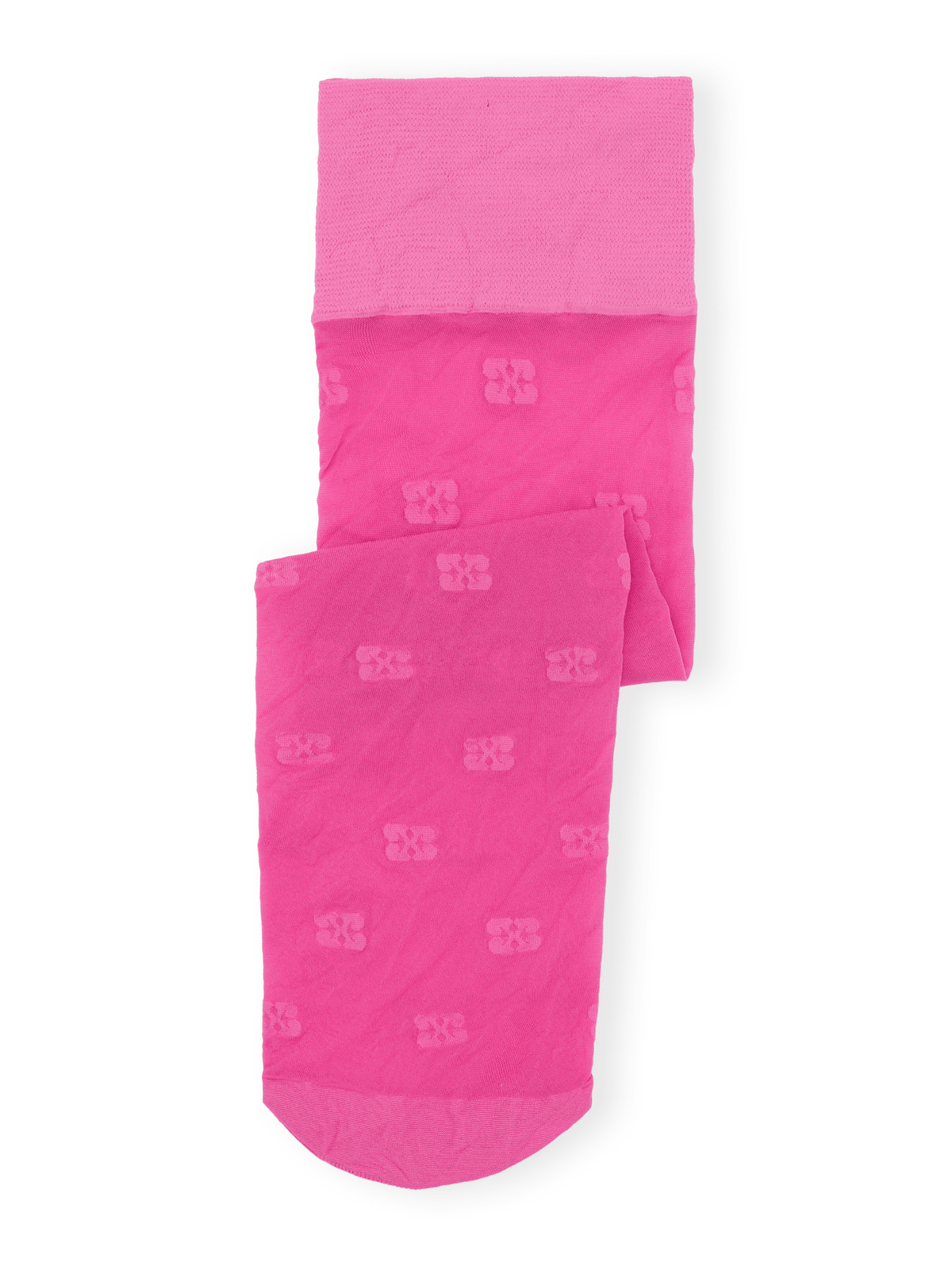 Butterfly Lace Socks / Shocking Pink Womens GANNI 