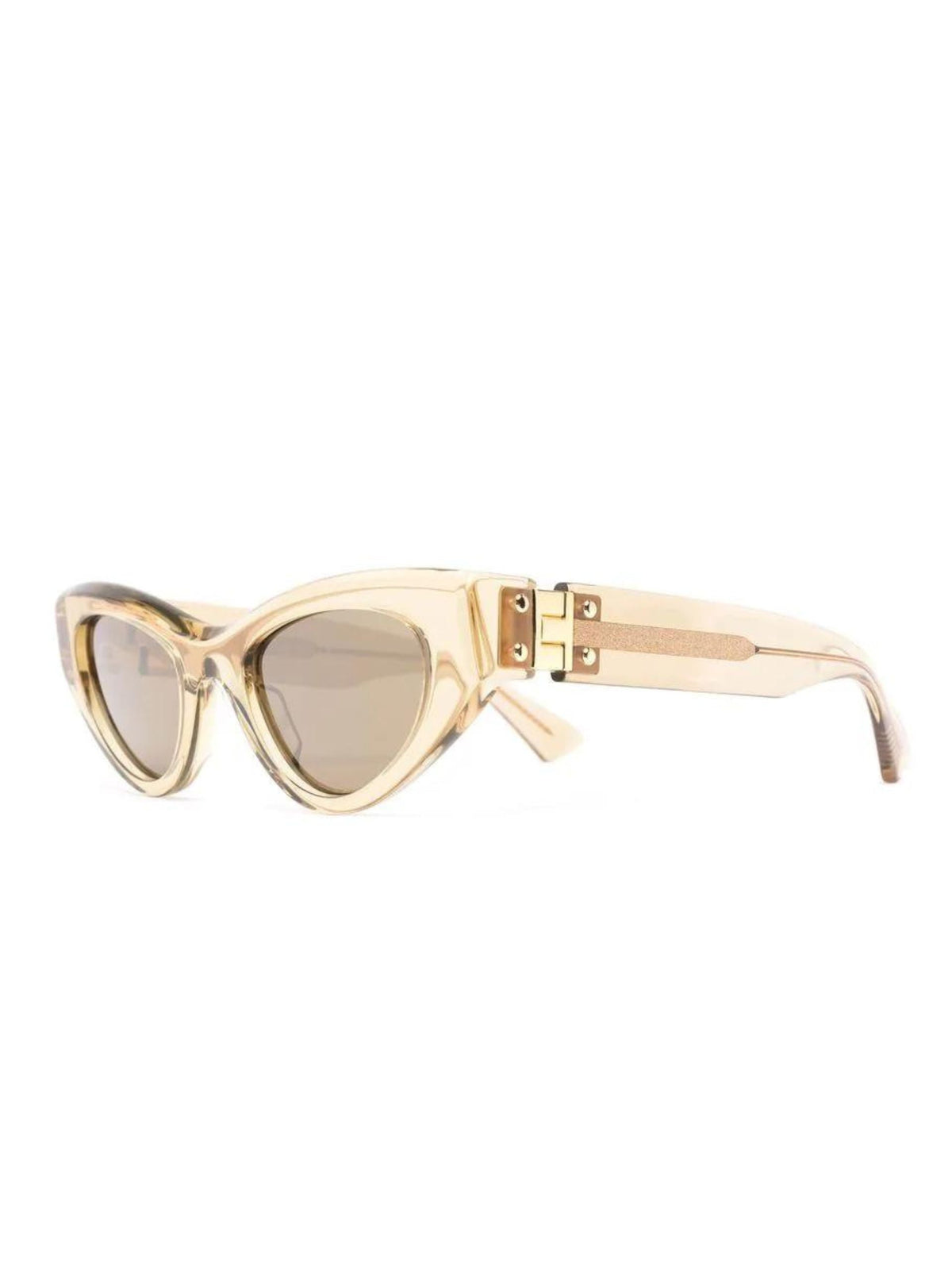 Cat-Eye Sunglasses / Brown Womens Bottega Veneta 