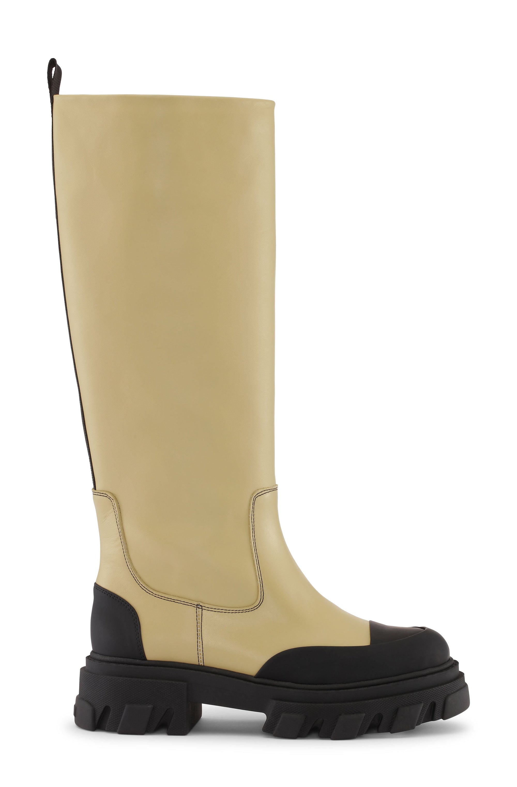 Cleated High Tubular Boots / Sand Womens GANNI 