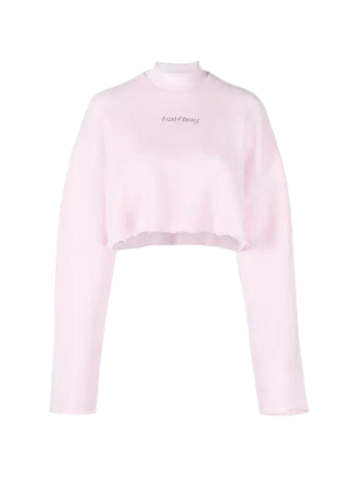 Cotton Cashmere Crop / Pink Womens HALFBOY 