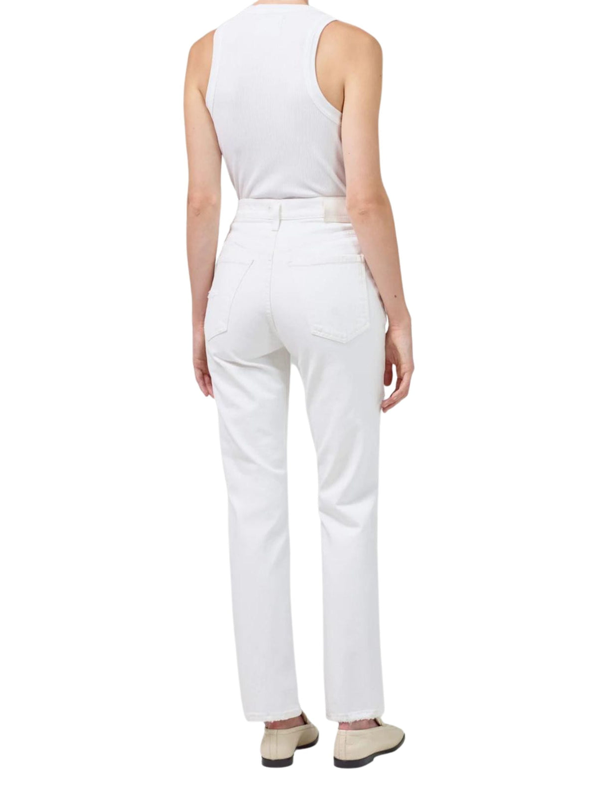 Daphne High Rise Stovepipe / Panna Cotta Womens Citizens of Humanity 