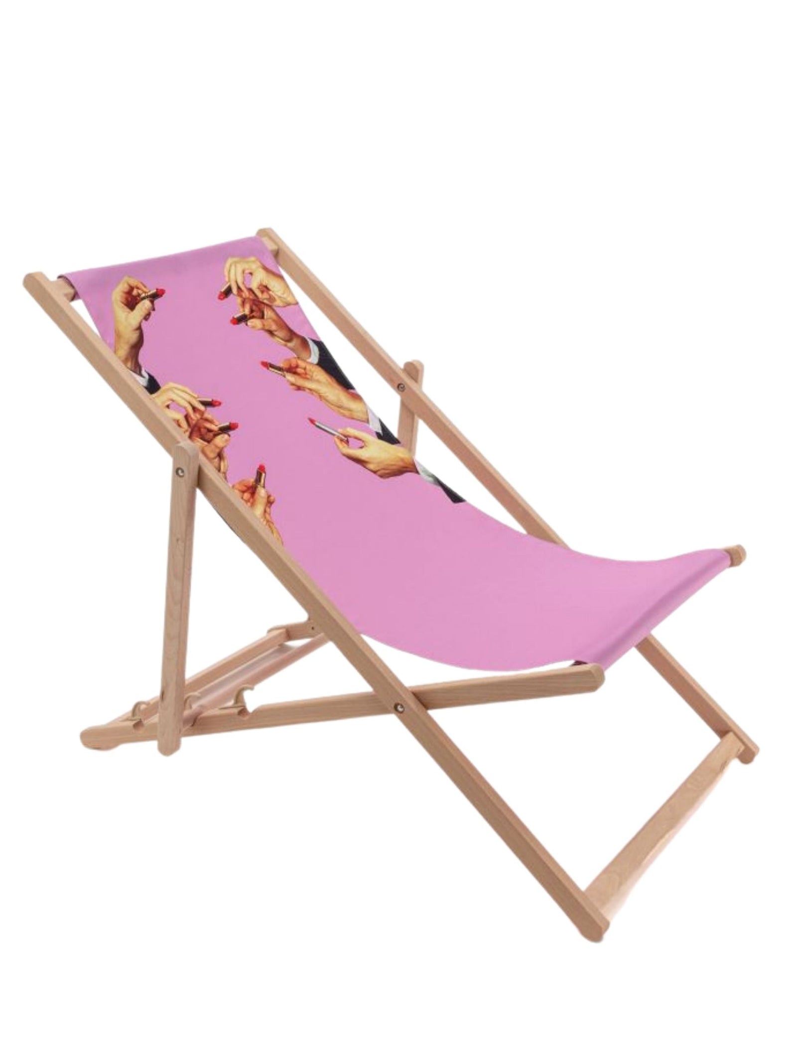 Deck Chair / Lipsticks Pink Seletti Seletti wears Toiletpaper 