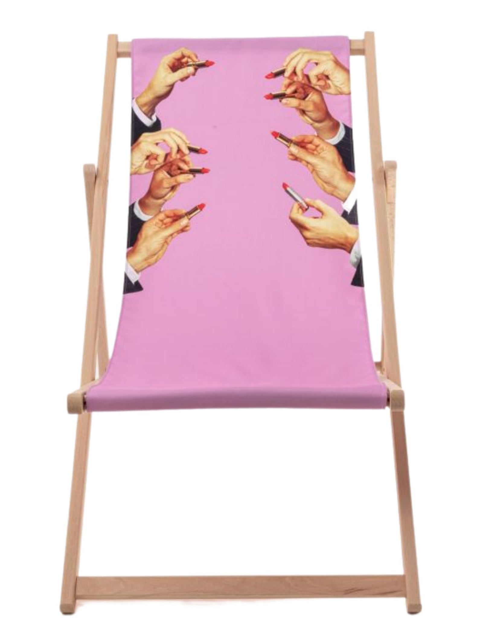 Deck Chair / Lipsticks Pink Seletti Seletti wears Toiletpaper 