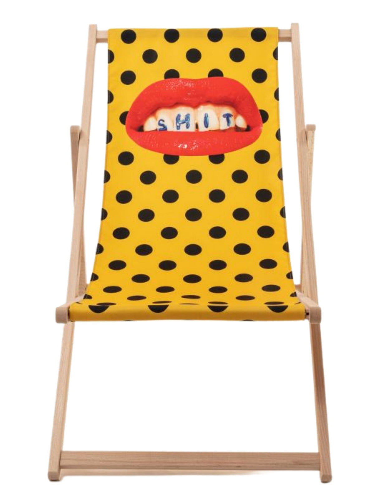 Deck Chair / Shit Seletti Seletti wears Toiletpaper 