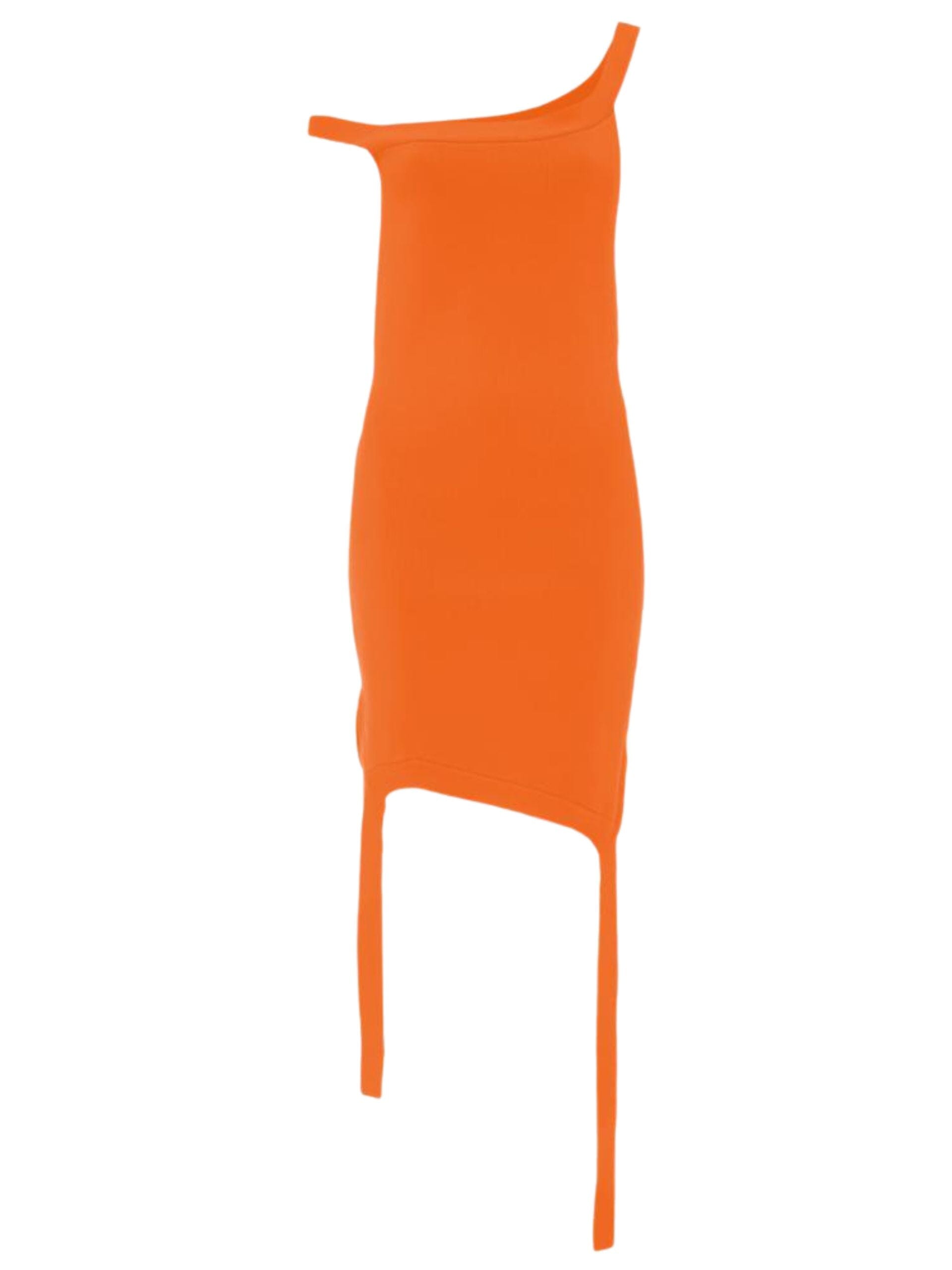 Deconstructed Dress / Orange Womens JW Anderson 
