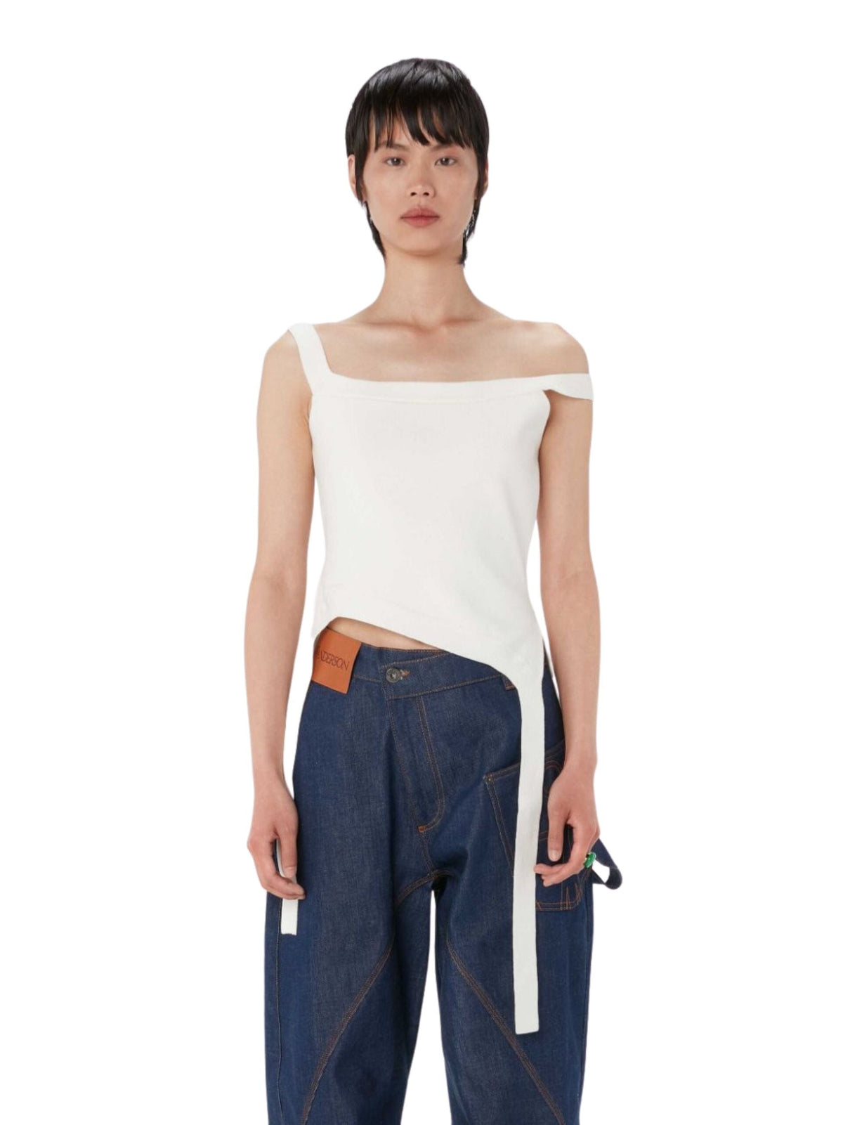 Deconstructed Top / White Womens JW Anderson 
