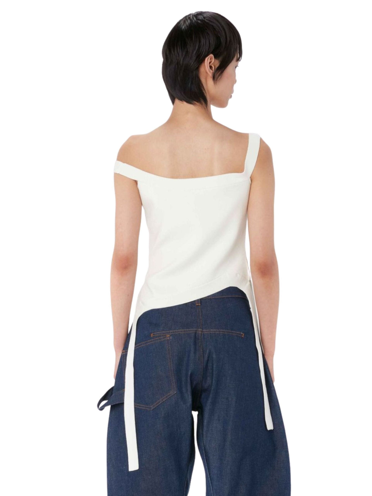 Deconstructed Top / White Womens JW Anderson 
