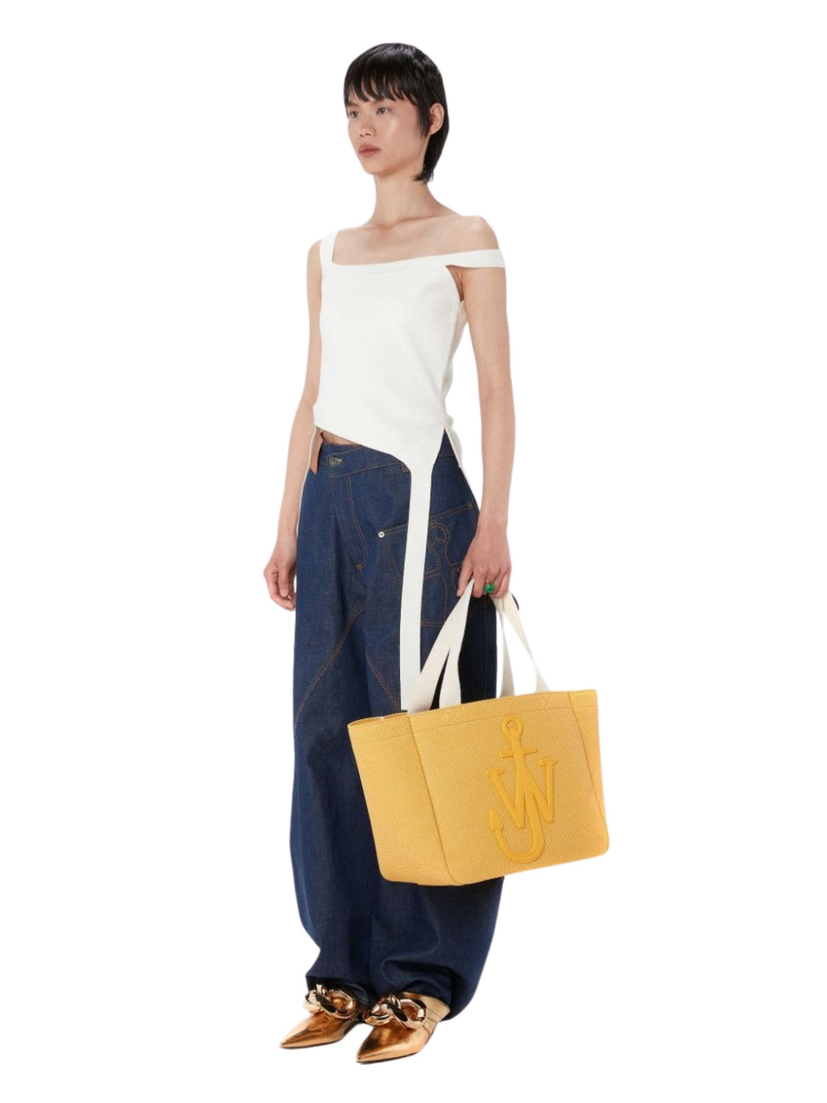 Deconstructed Top / White Womens JW Anderson 