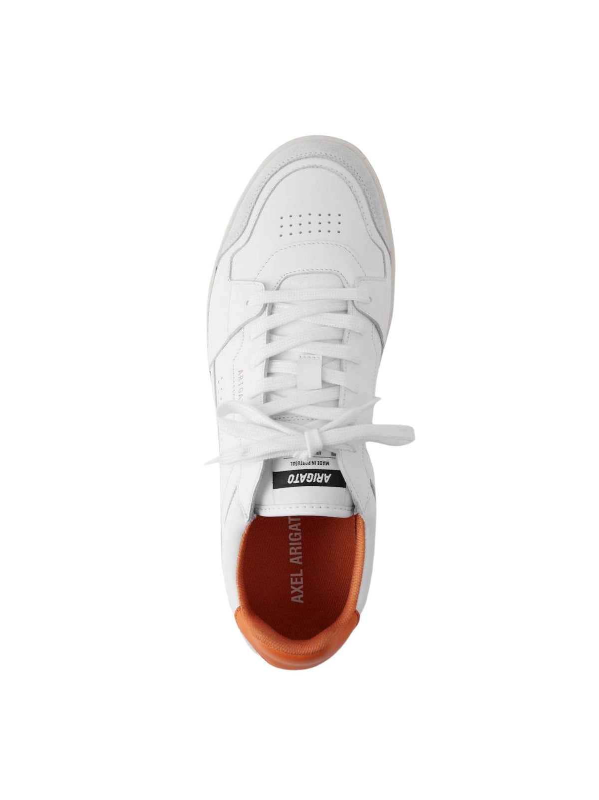 Dice Lo Sneaker / White &amp; Orange Womens Axel Arigato 