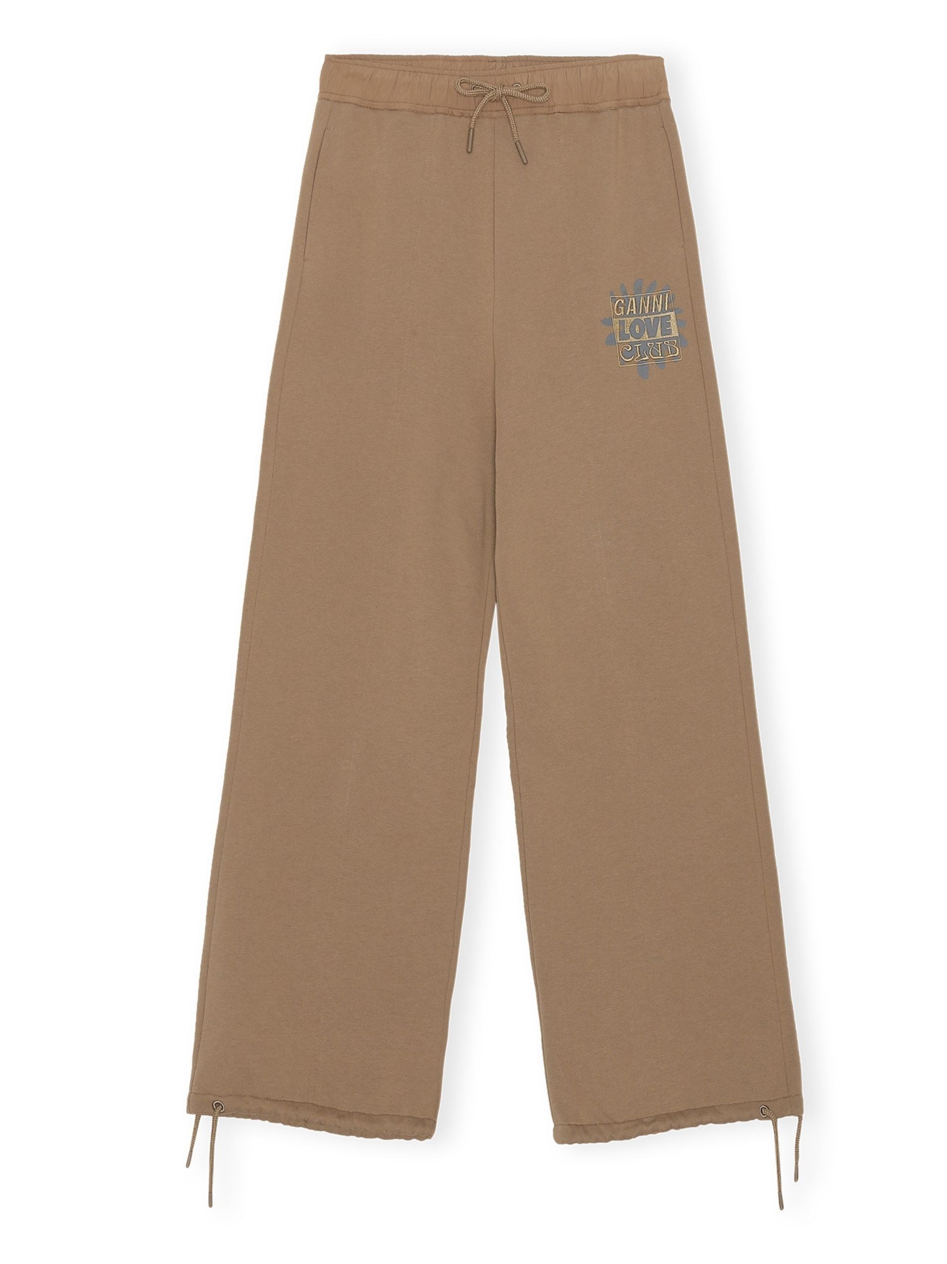 Drawstring Isoli Sweatpants / Tiger's Eye Womens GANNI 