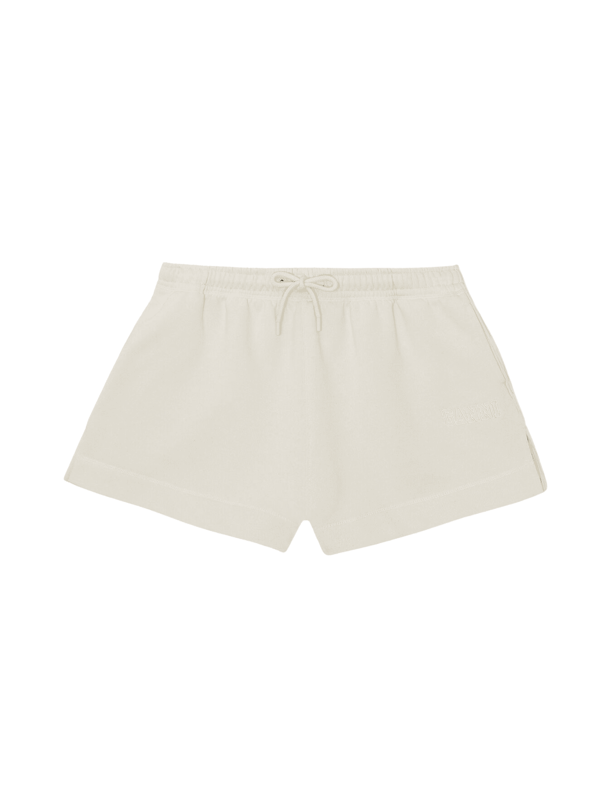 Drawstring Shorts / Egret Womens GANNI 