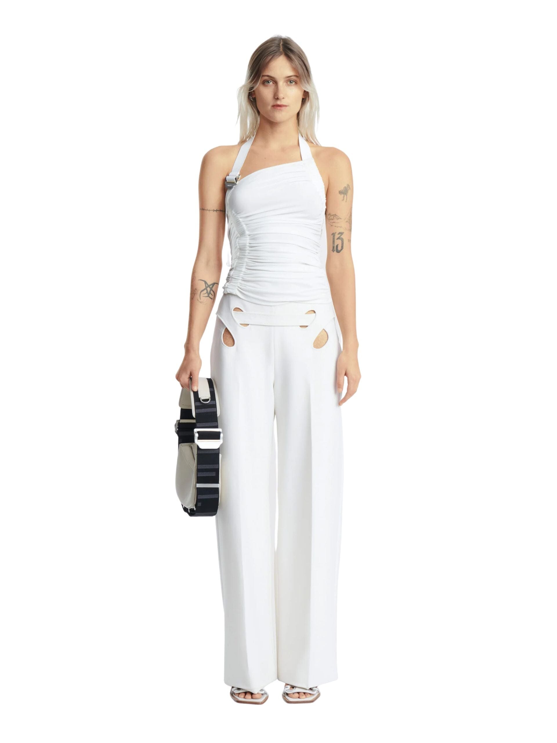 Gathered Tank / Ivory Womens Dion Lee 