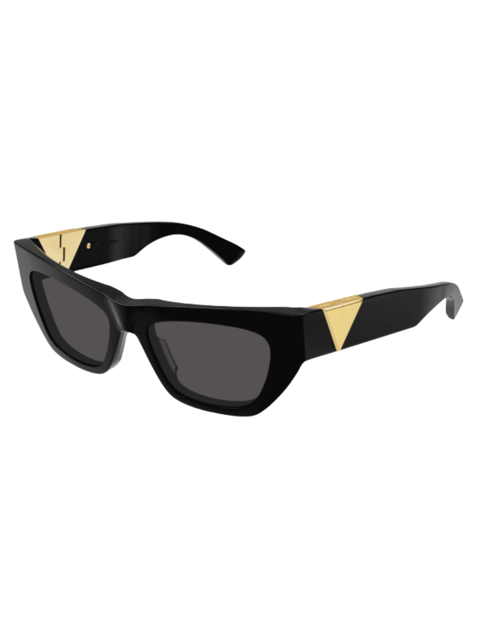 Geometric Cat-Eye Sunglasses / Black Womens Bottega Veneta 