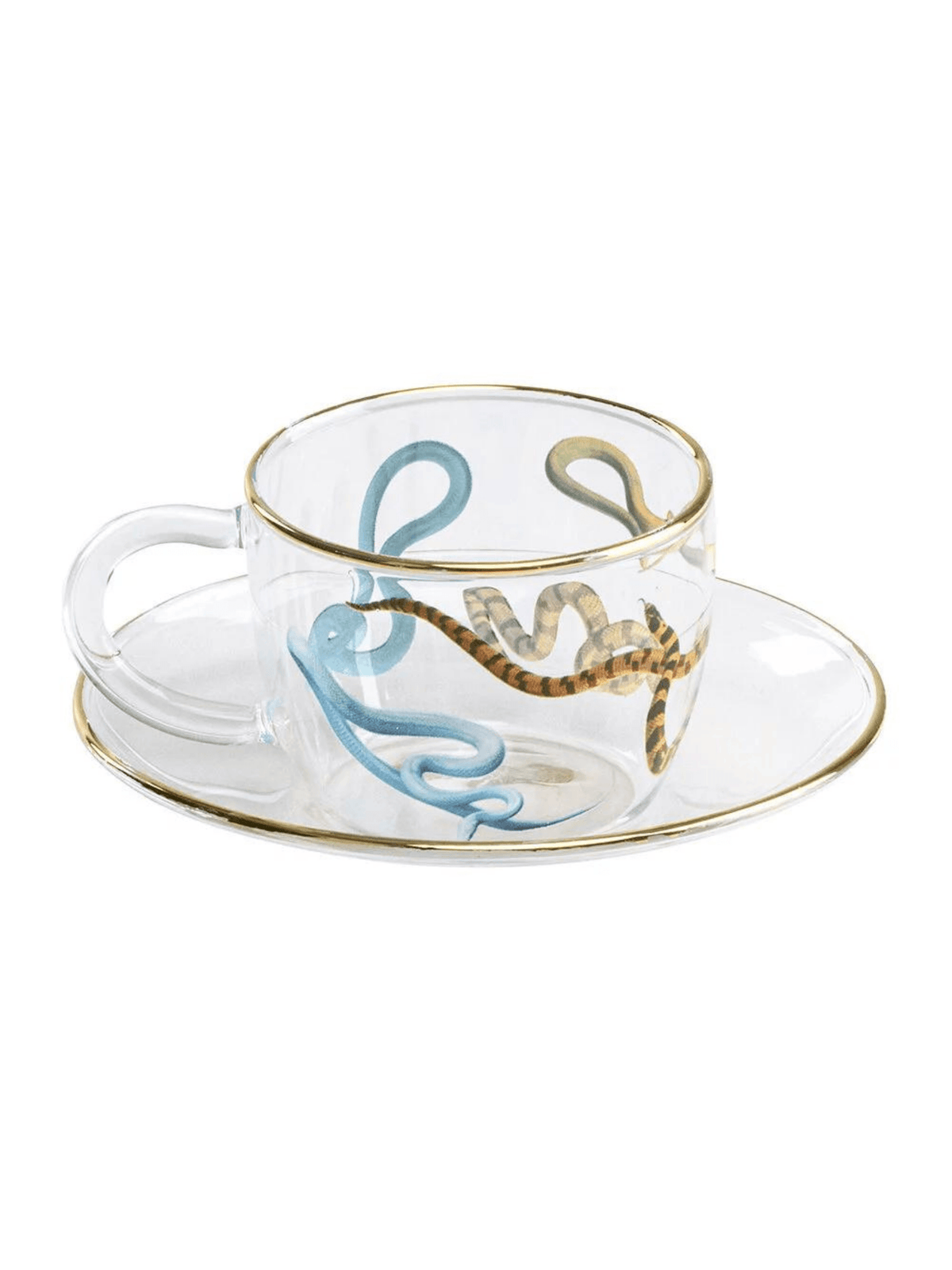 Glass Coffee Set / Snakes Seletti Seletti wears Toiletpaper 