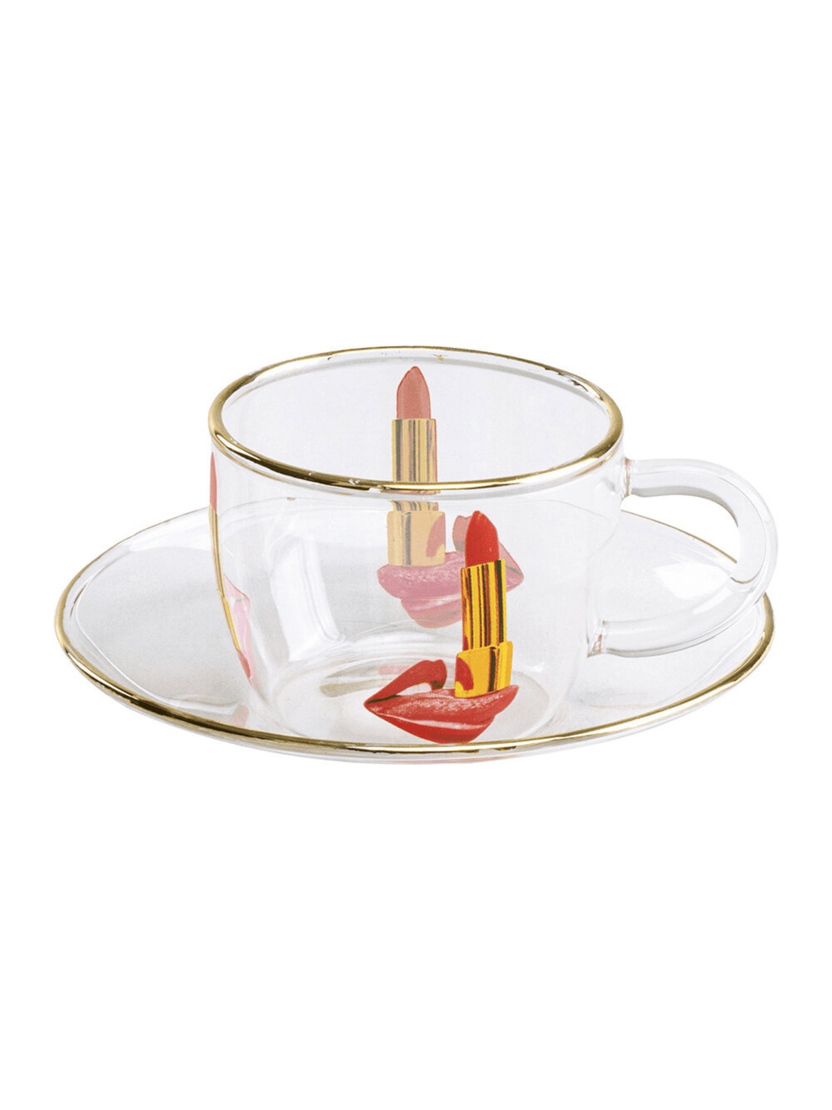 Glass Coffee Set / Tongue Seletti Seletti wears Toiletpaper 