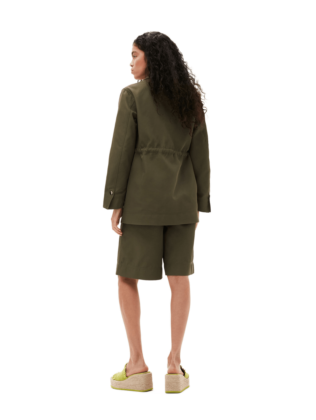 Heavy Twill Jacket / Kalamata Womens GANNI 