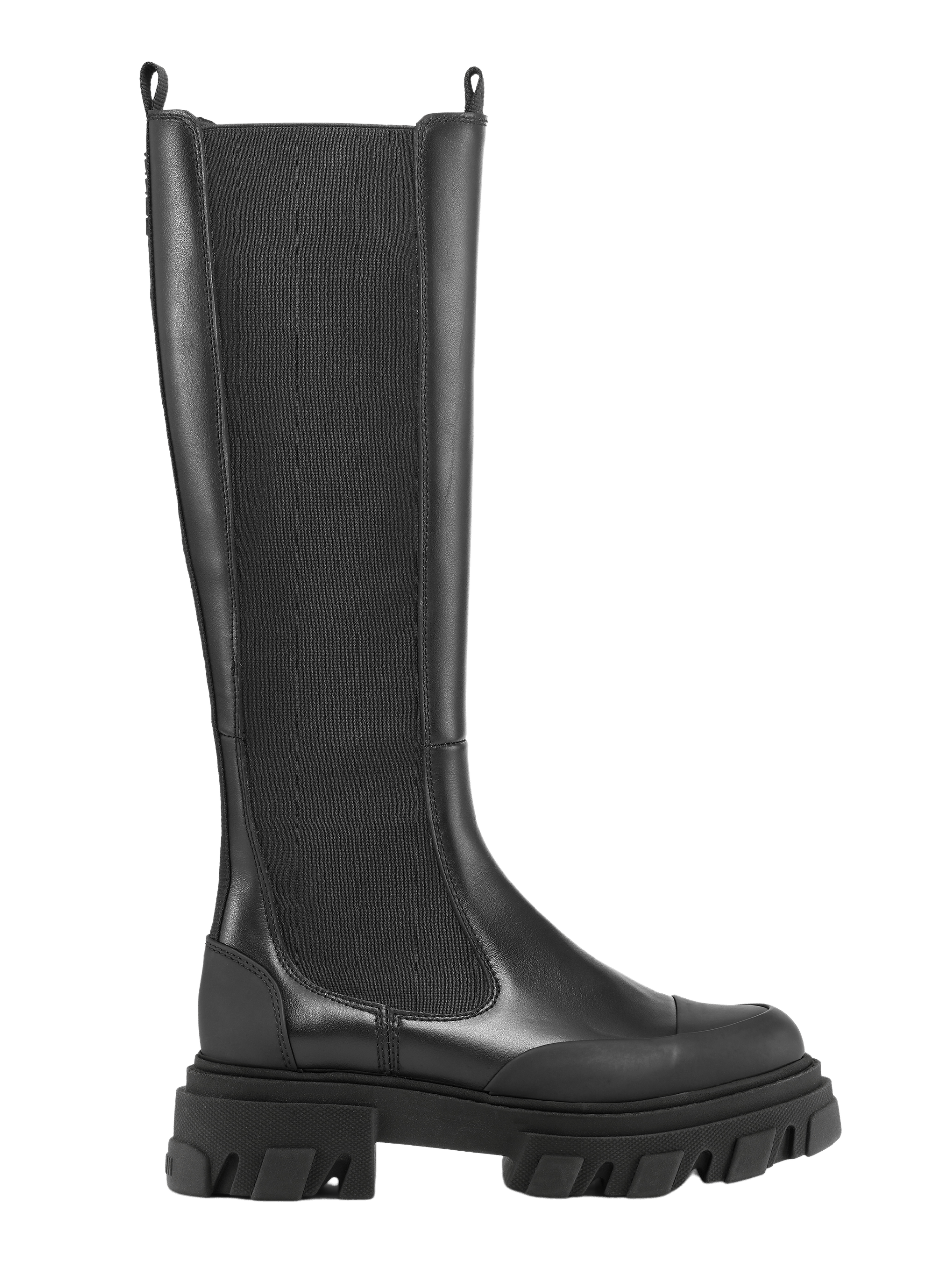 High Chelsea Boot / Black Womens GANNI 