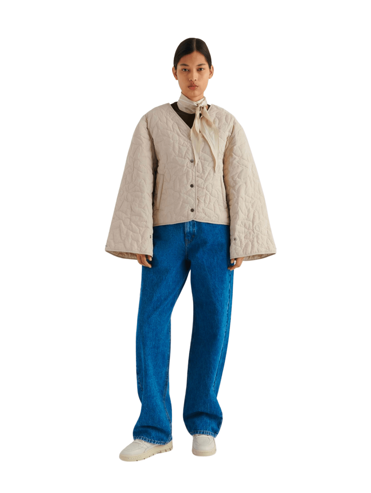 Iris Padded Jacket / Beige Womens Axel Arigato 