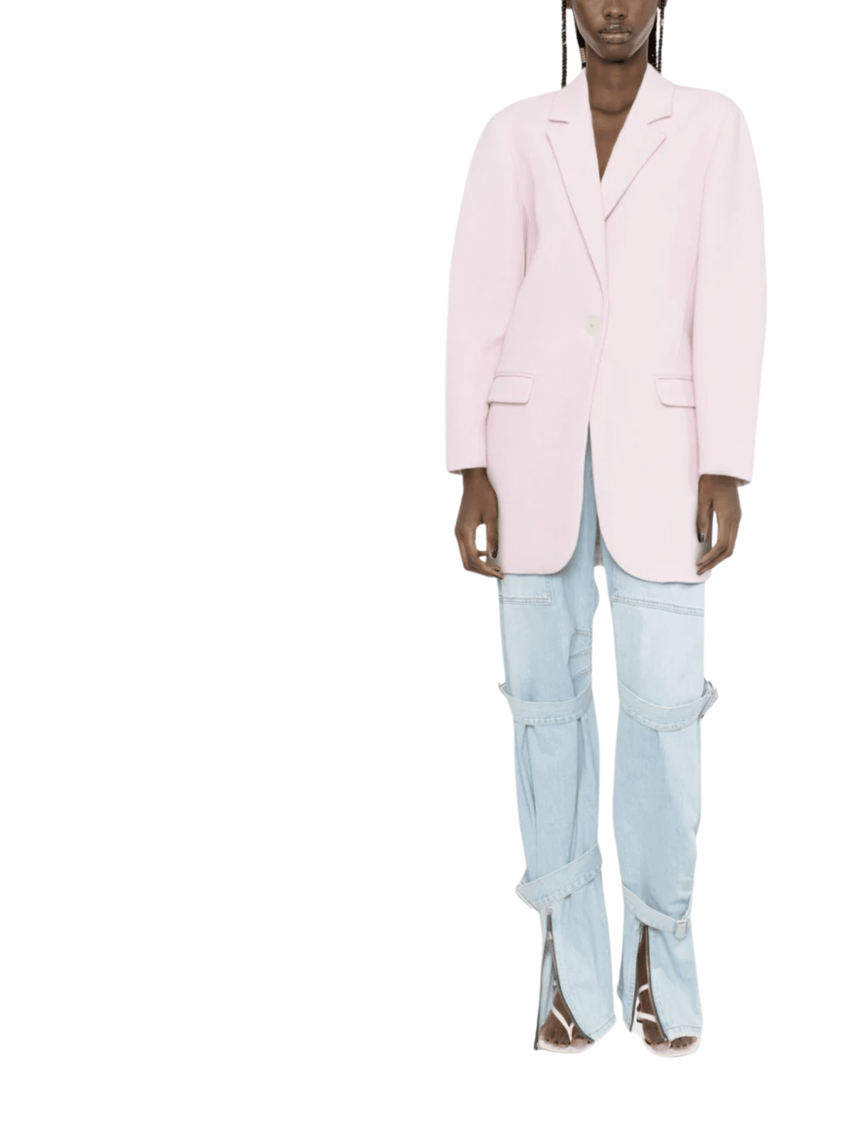 Jilinka Coat / Light Pink Womens Isabel Marant 