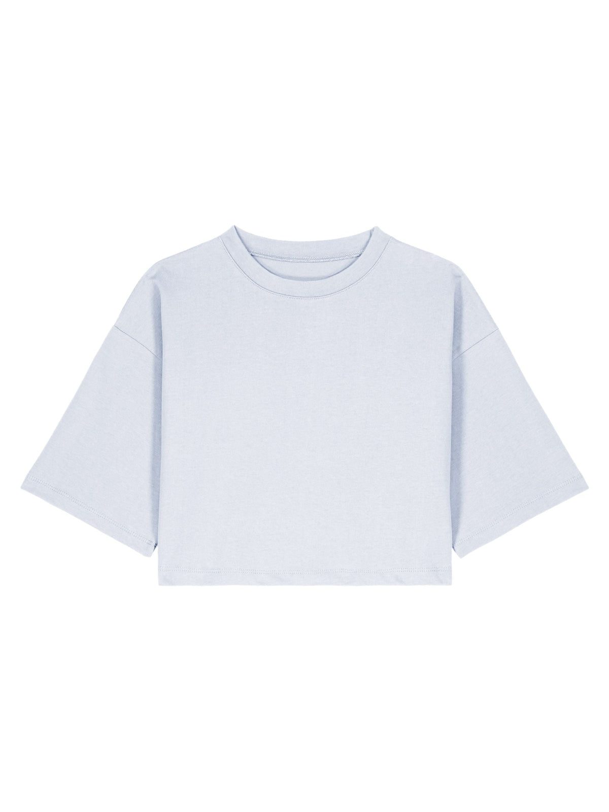Karina Cropped T-Shirt / Sky Womens Frankie Shop 