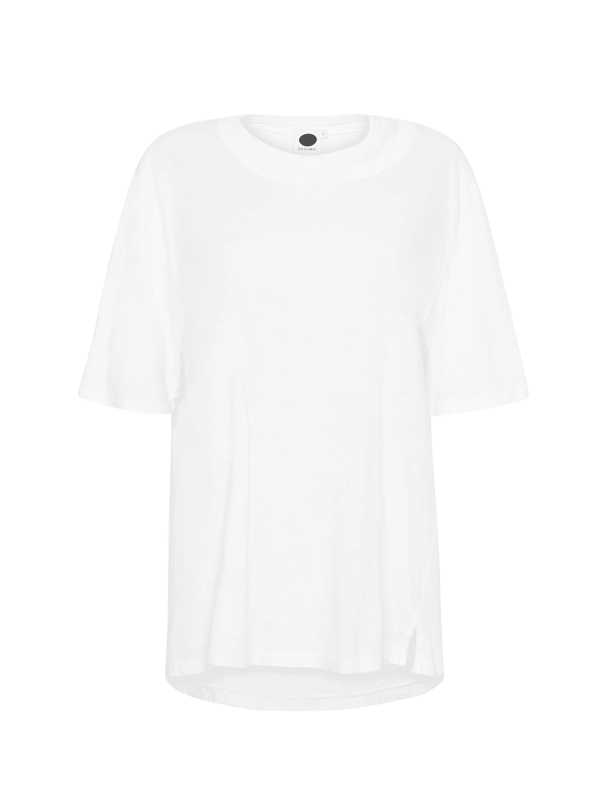 Layered Boyfriend T-Shirt / White Womens Bassike 