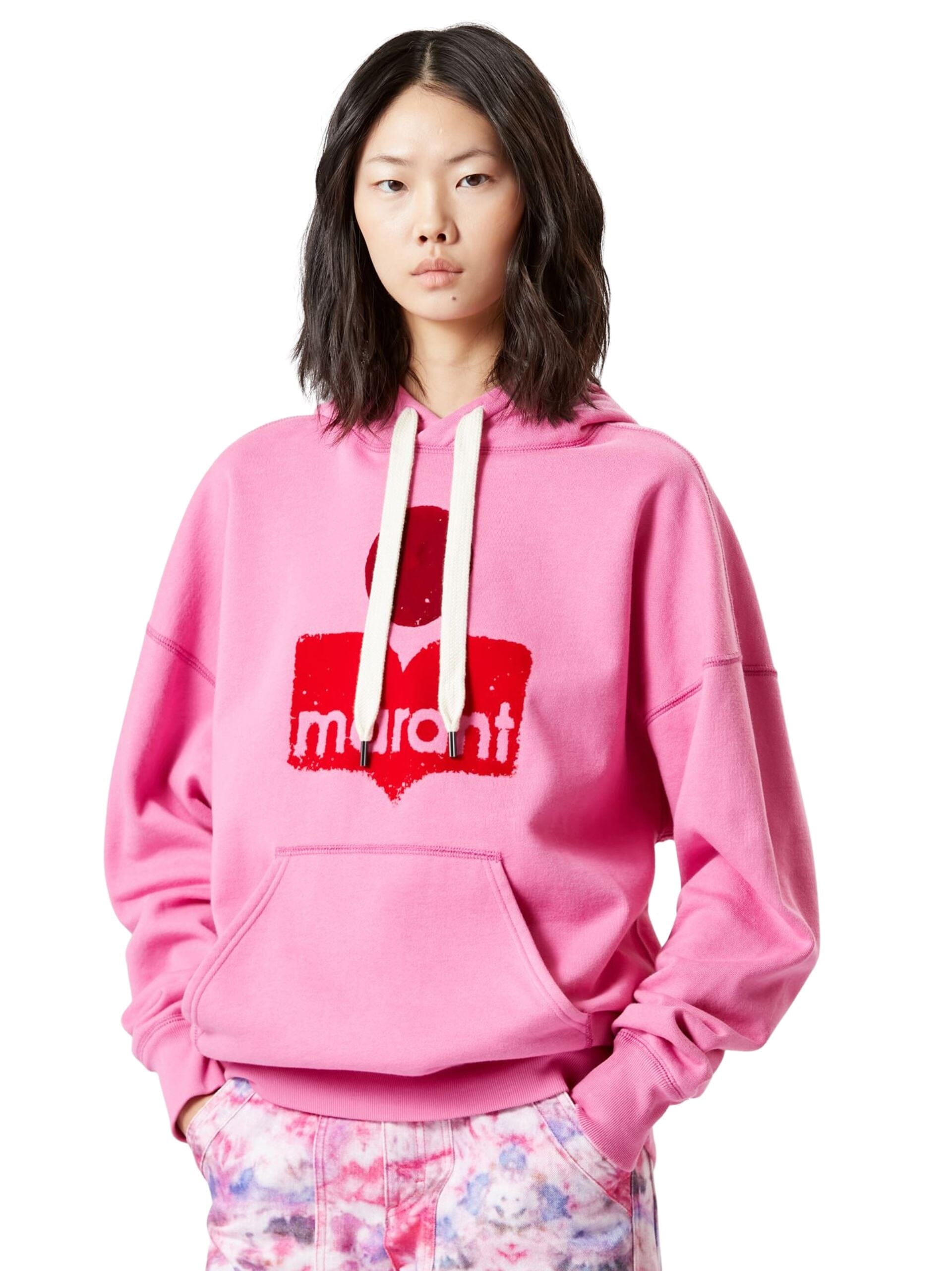 Mansel Sweat Shirt / Pink Womens Isabel Marant Étoile 