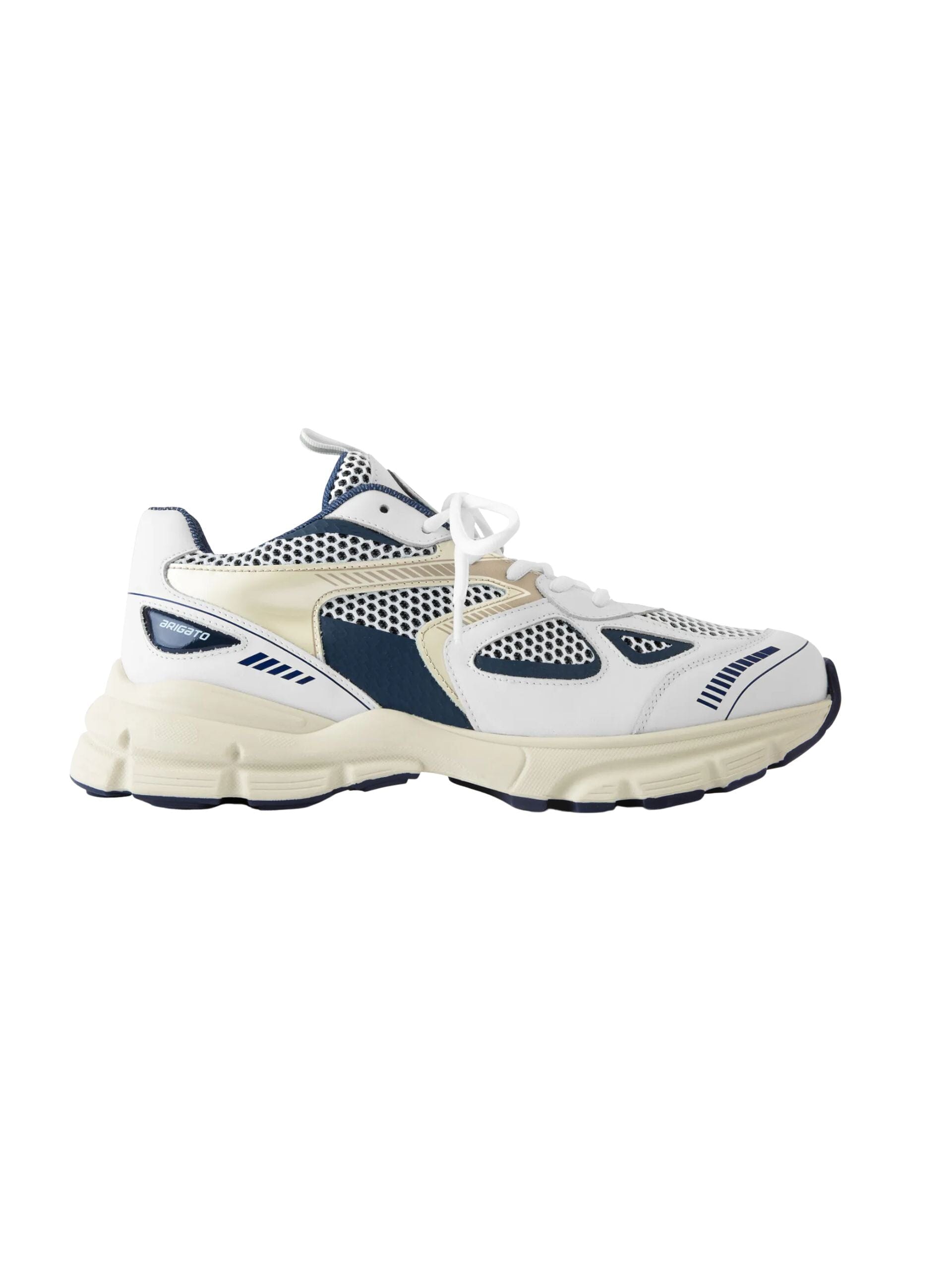 Marathon Runner / White & Navy Womens Axel Arigato 