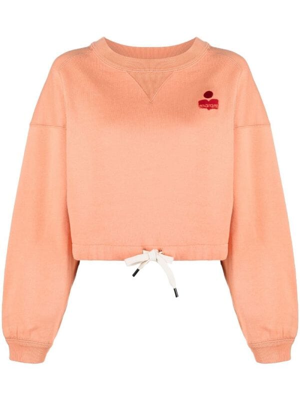 Margo Sweat Shirt / Orange Womens Isabel Marant Étoile 