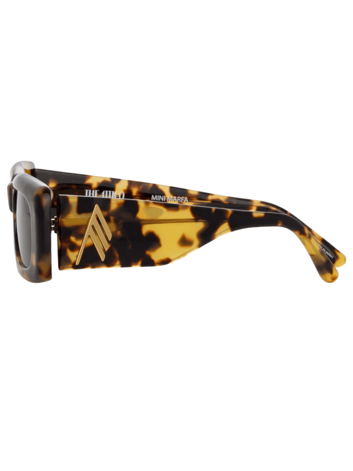 Mini Marfa Sunglasses / Tortoiseshell &amp; Brown Womens The Attico 