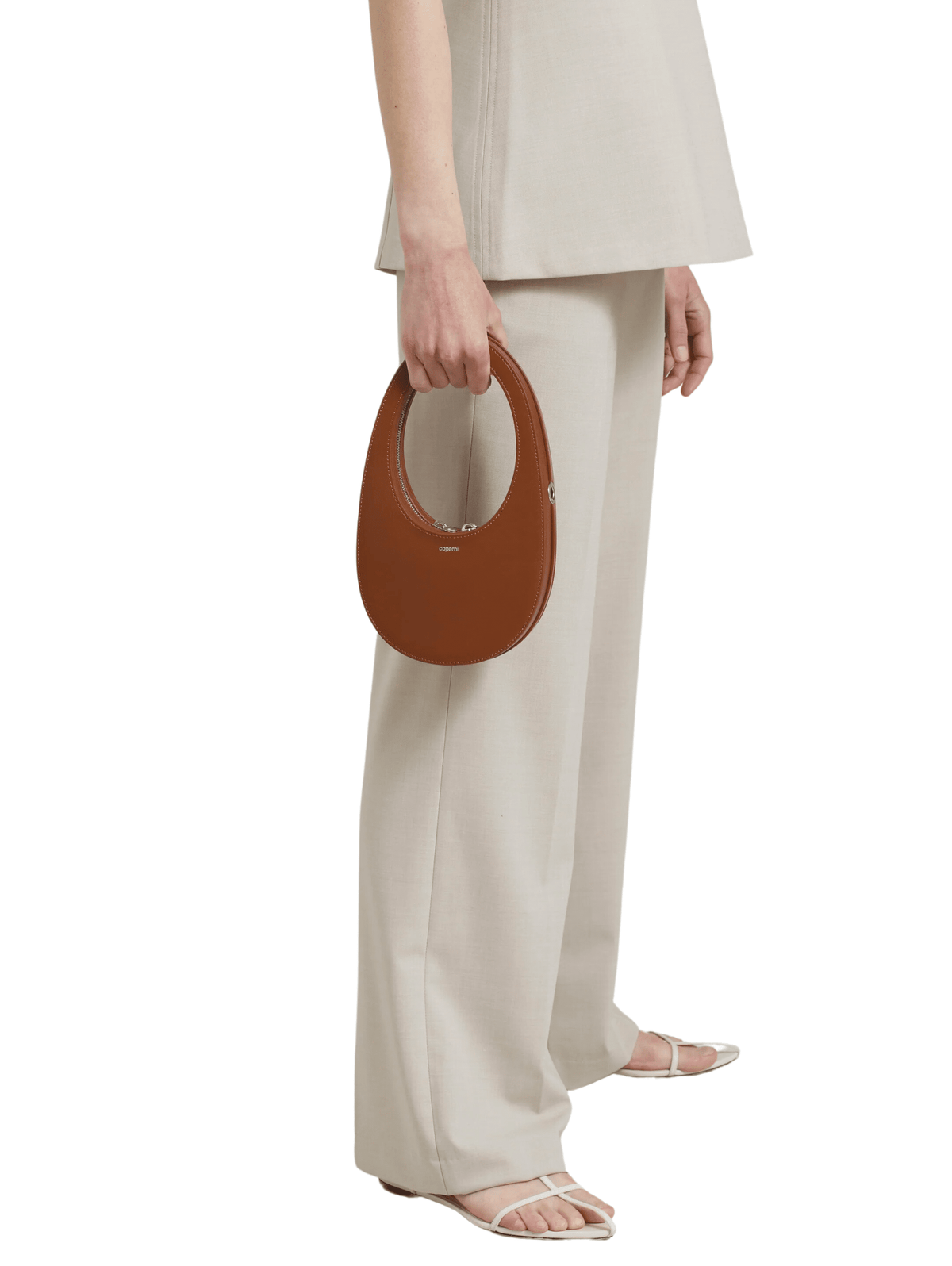 Mini Swipe bag / Camel Womens Coperni 