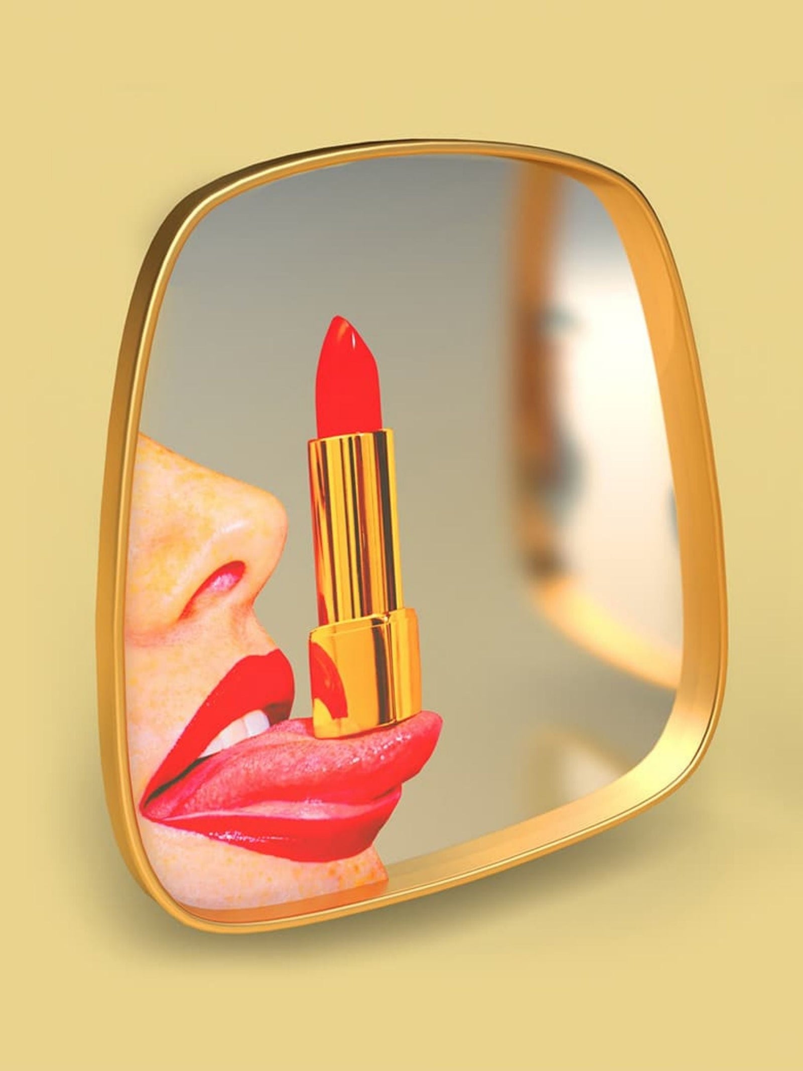 Mirror / Tongue Seletti Seletti wears Toiletpaper 