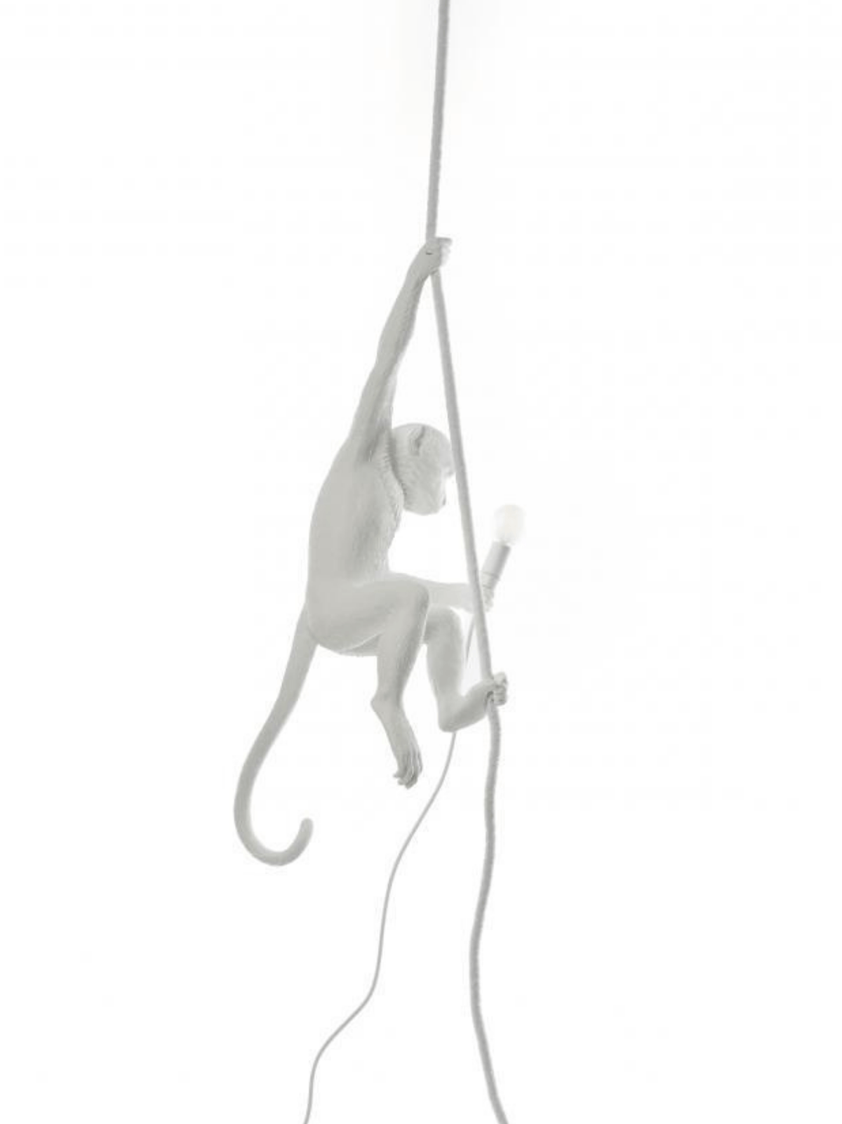 Monkey Ceiling Lamp / White Seletti Seletti 