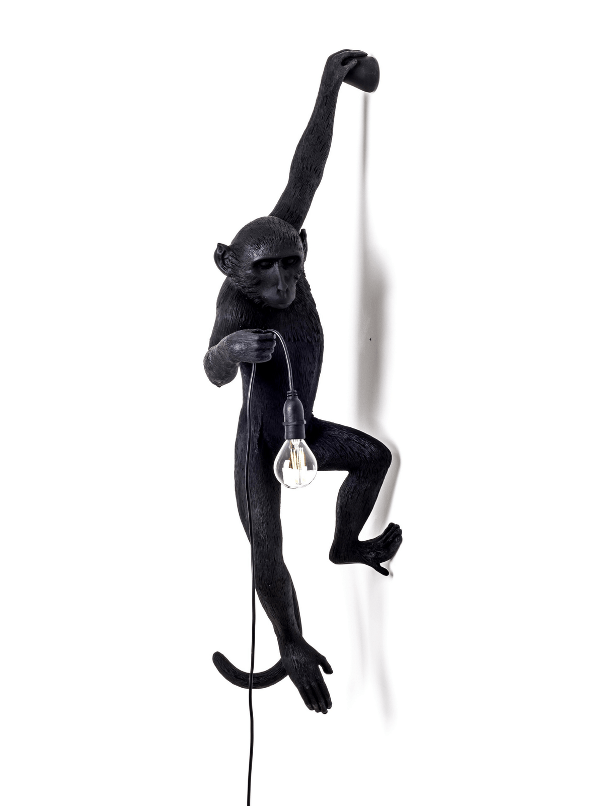 Monkey Hanging Lamp / Black Seletti Seletti 