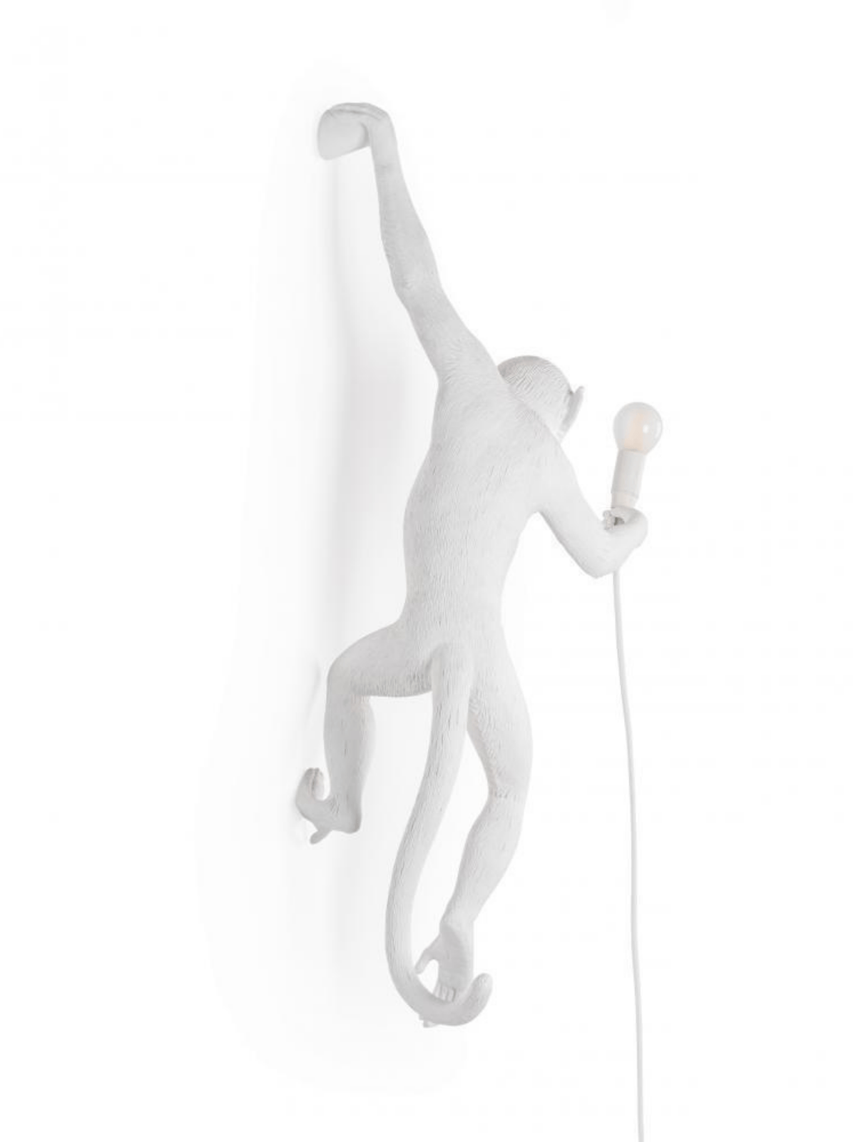 Monkey Hanging Lamp / White Seletti Seletti 